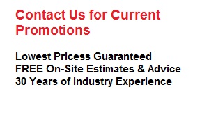 Lowest prices guaranteed; Free on-site estimates; 30 years of experience